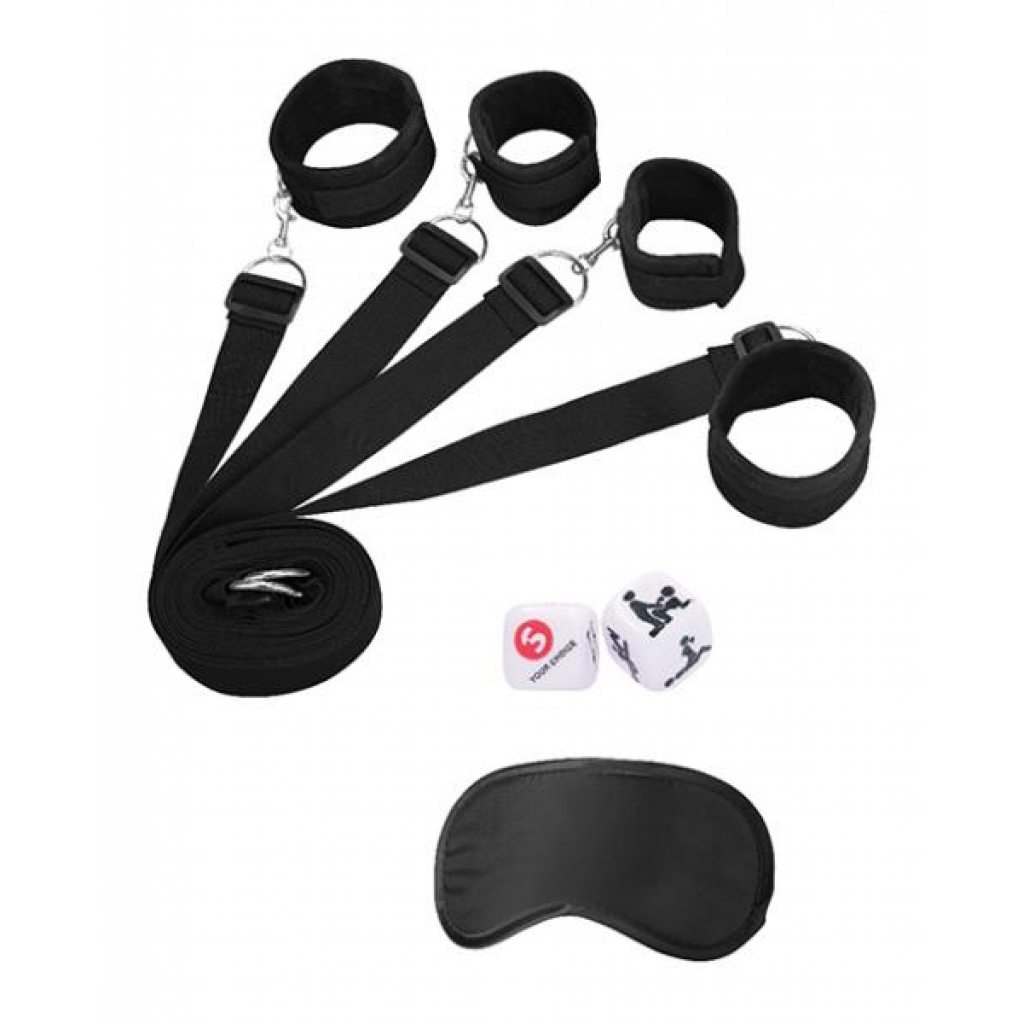 Ouch! Deluxe Binding Restraint Kit - Black