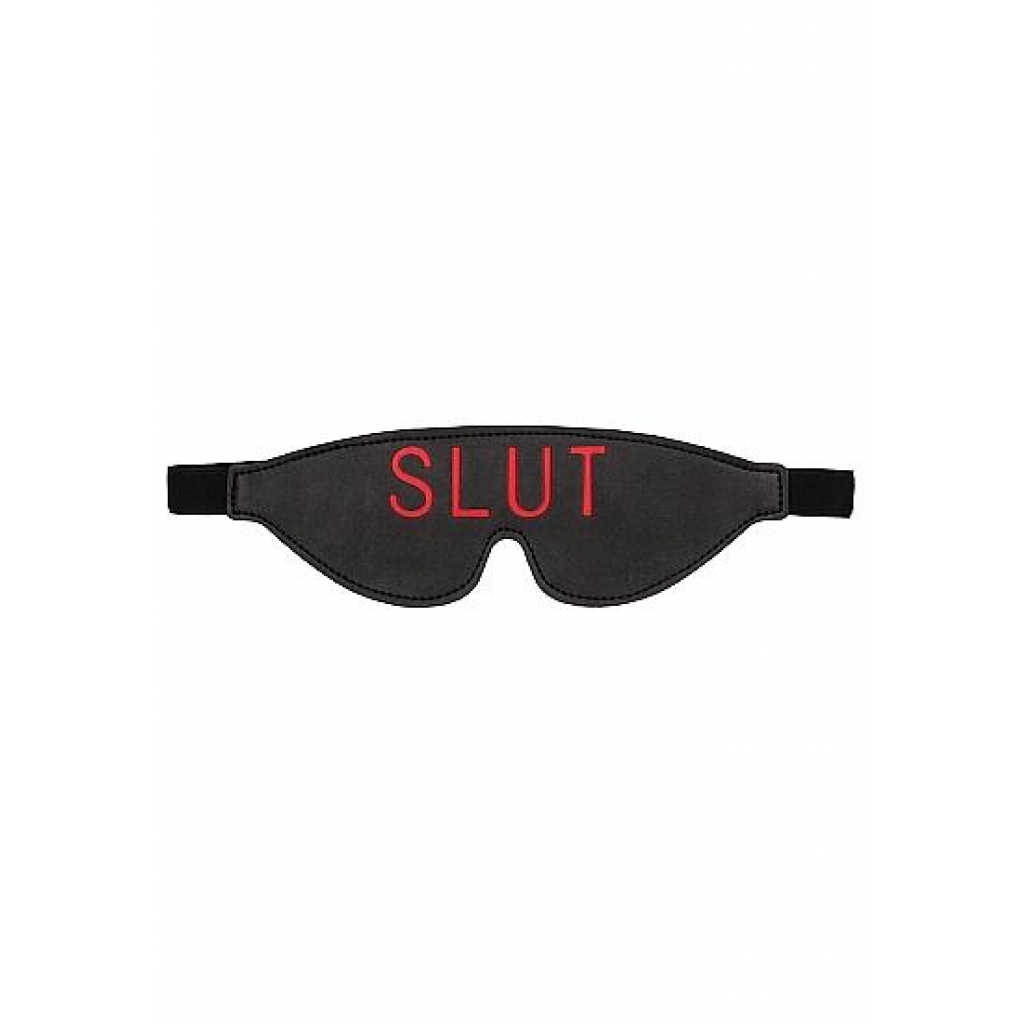 Ouch! Blindfold Slut - Black