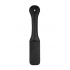 Ouch! Hearts Paddle - Black Leather Impact Toy