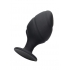 Swirled Butt Plug Set Black