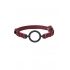 Ouch Halo Silicone Ring Gag - Burgundy