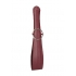 Ouch Halo Leather Flogger in Burgundy