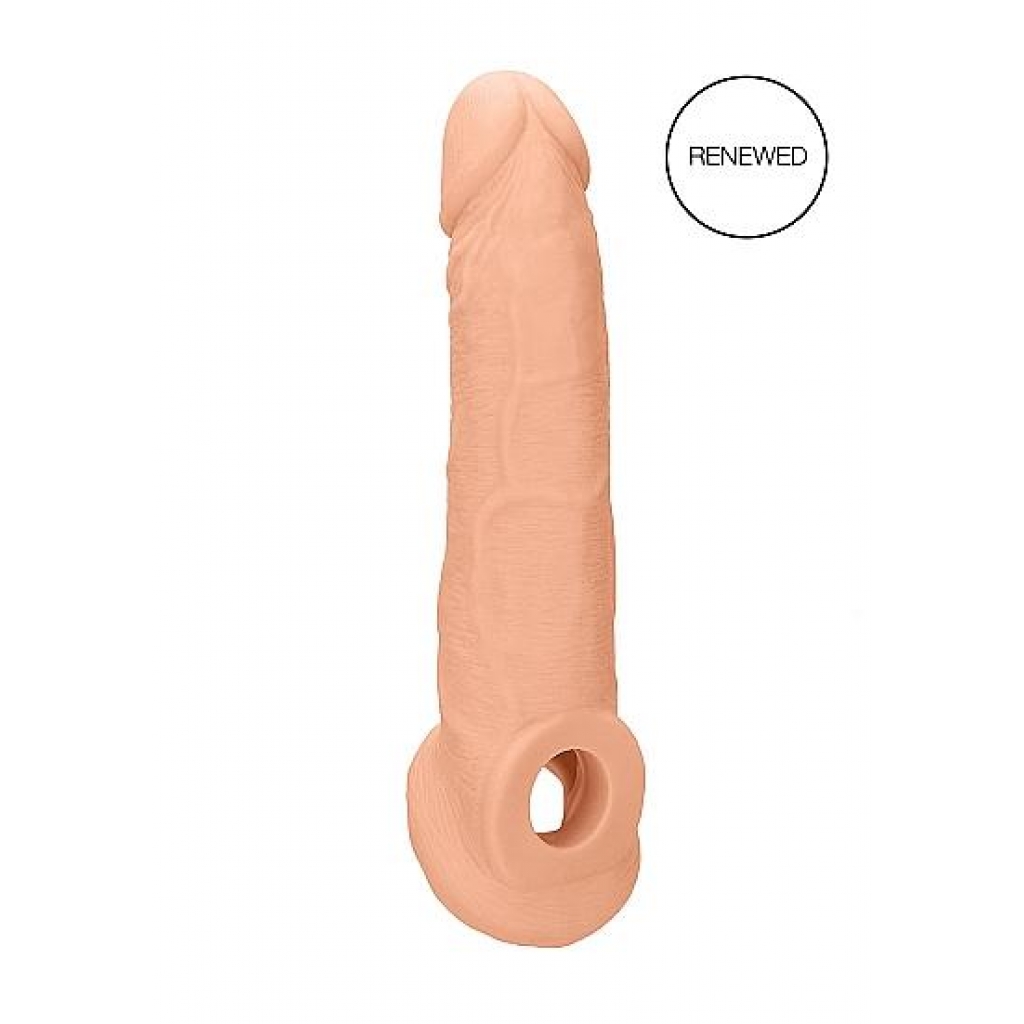 Realrock 9-Inch Penis Sleeve - Flesh