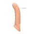 Realrock 9-Inch Penis Sleeve - Flesh