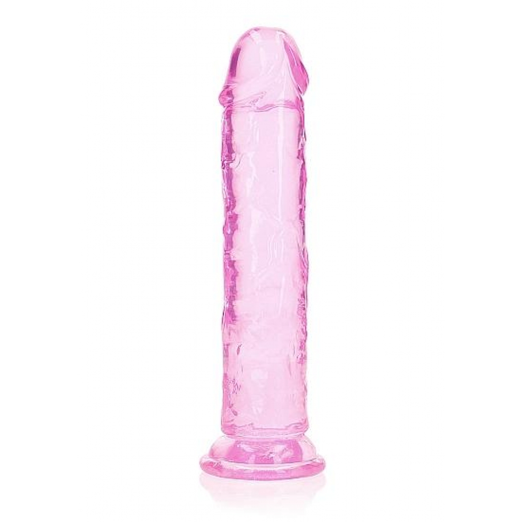 Realrock Straight Realistic 8 In Dildo - Pink