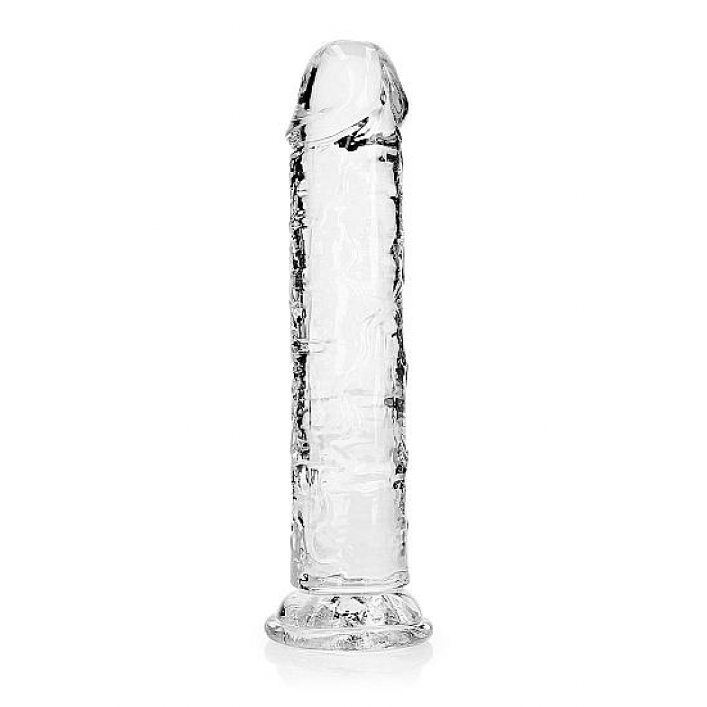 Realrock Straight Realistic 8 In Dildo - Transparent