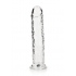 Realrock Straight Realistic 9 In Dildo - Transparent