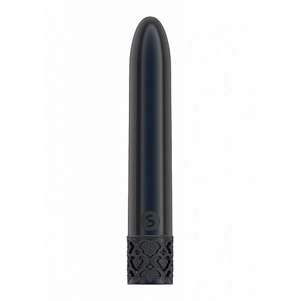 Royal Gems Shiny Powerful Vibe Rechargeable Gunmetal