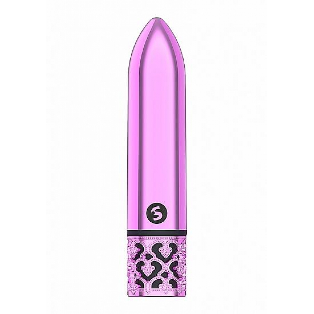 Royal Gems Glamour Pink Rechargeable Bullet Vibrator