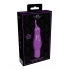 Royal Gems Sparkle Purple Rechargeable Silicone Bullet