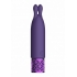 Royal Gems Twinkle Silicone Bullet - Rechargeable Purple