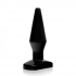 Ignite Medium Butt Plug - Smooth Black Design