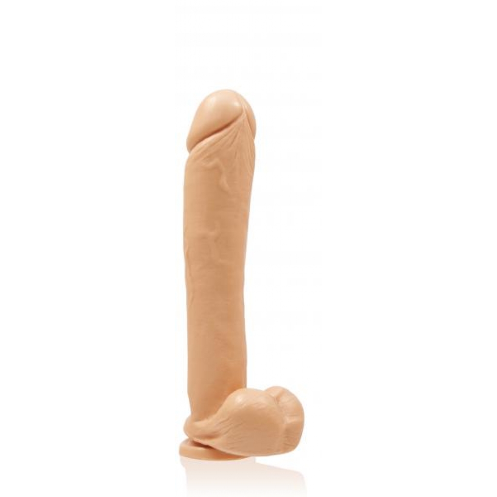 Exxxtreme Dong Suction 12 Inches - Beige