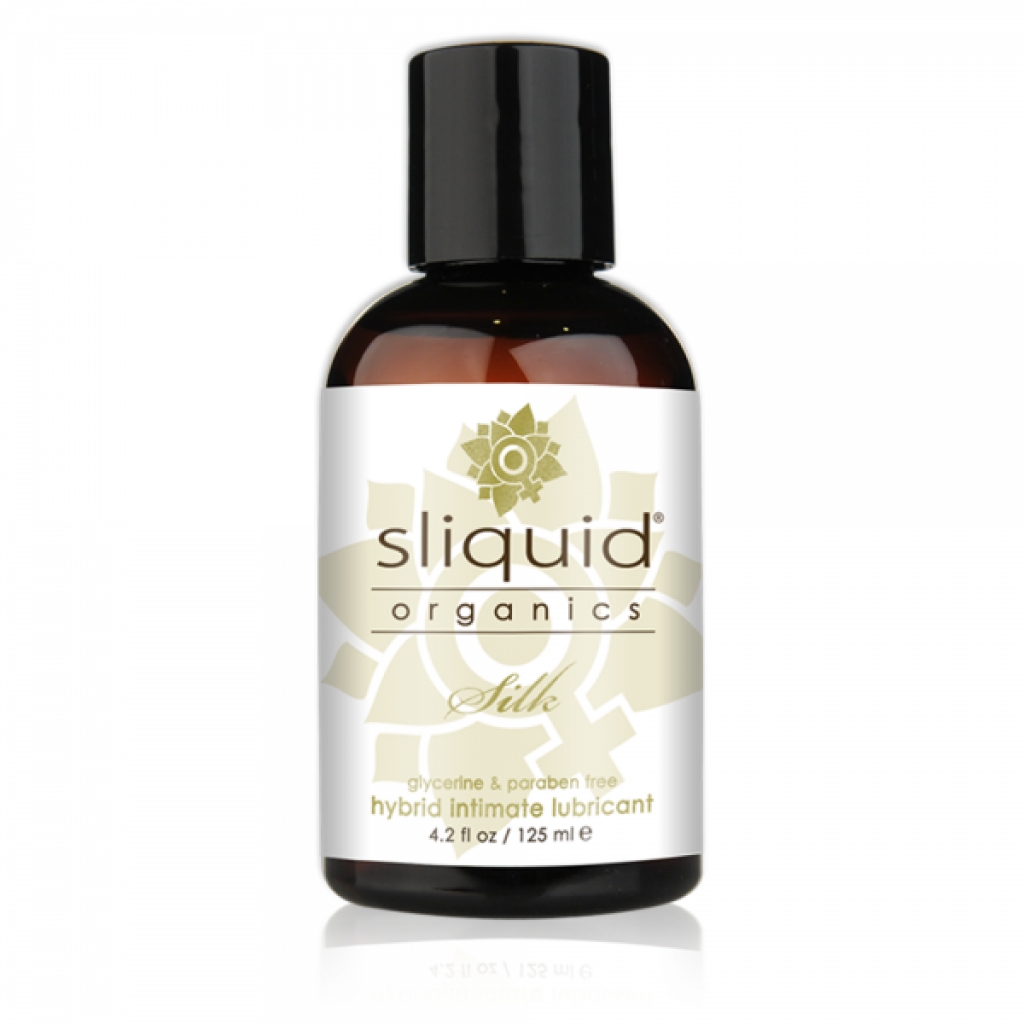 Sliquid Organics Silk Hybrid Lubricant 4.2oz - Luxurious Smoothness