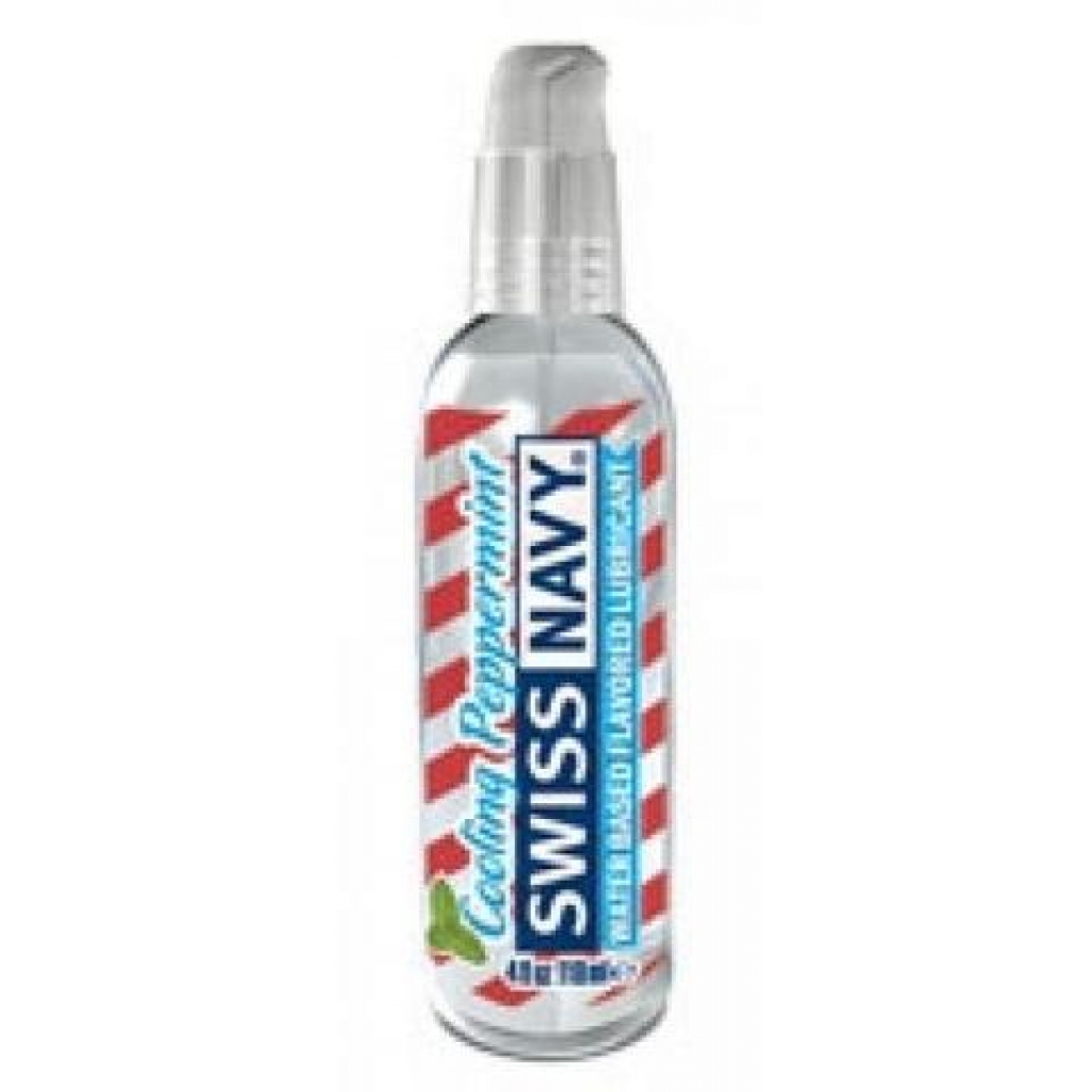 Swiss Navy Cooling Peppermint Lubricant - 4 oz