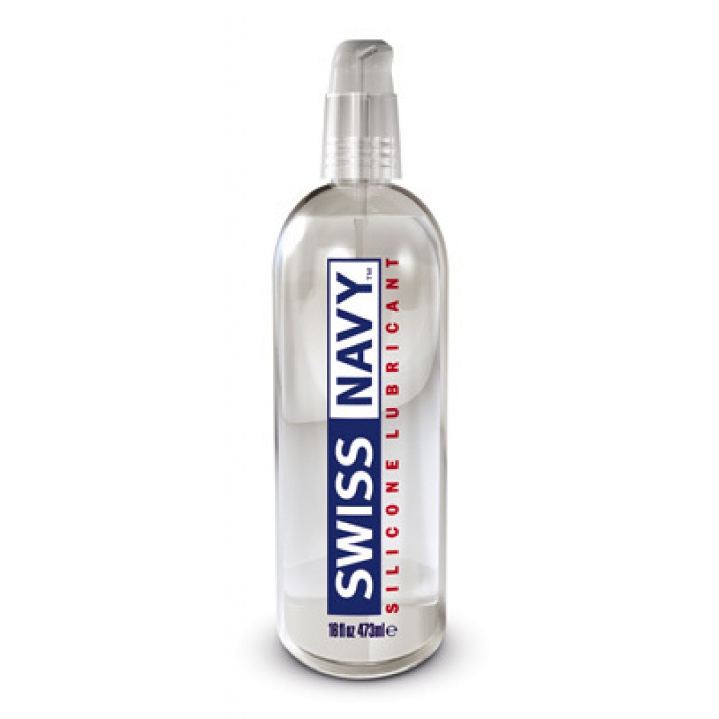 Swiss Navy 16oz Silicone Lubricant - Premium Quality