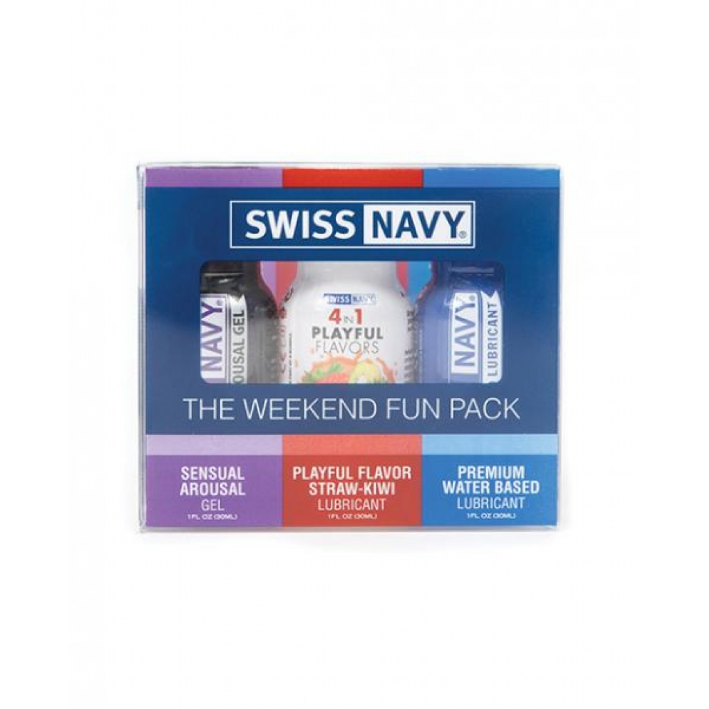 Swiss Navy Weekend Fun Variety Pack