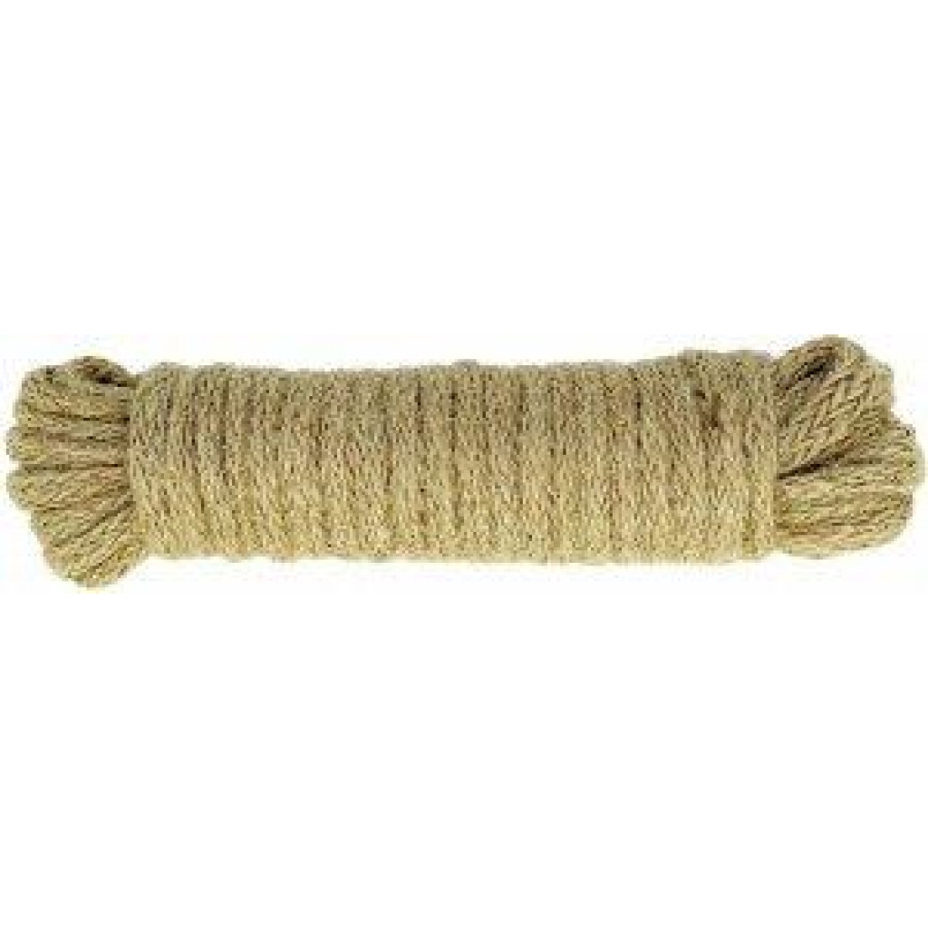 Bondage Soft Rope - 33ft Hemp