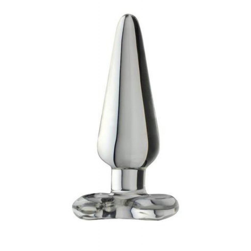 Spade Anal Plug Clear - Medium