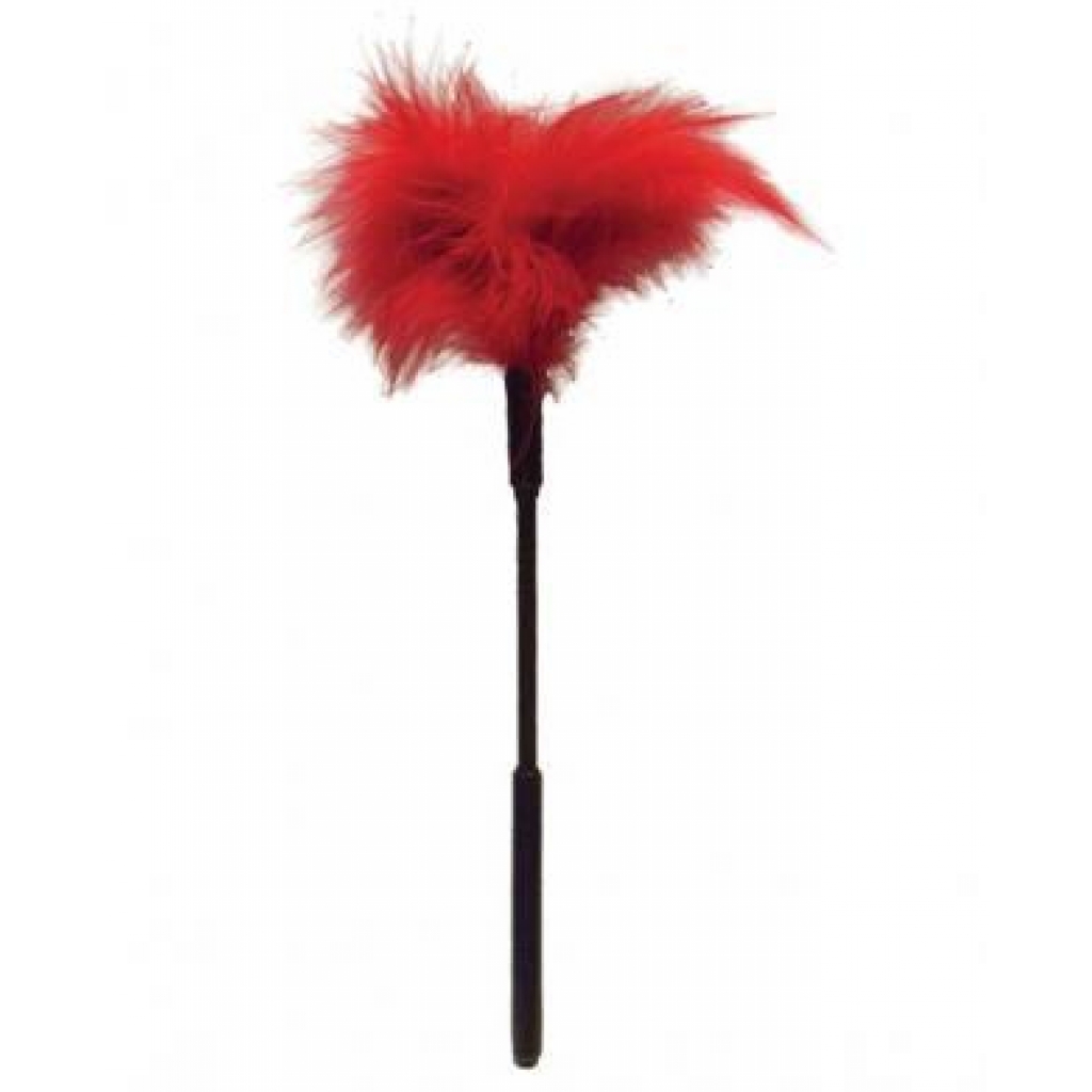 Feather Ticklers - 7 inches Red