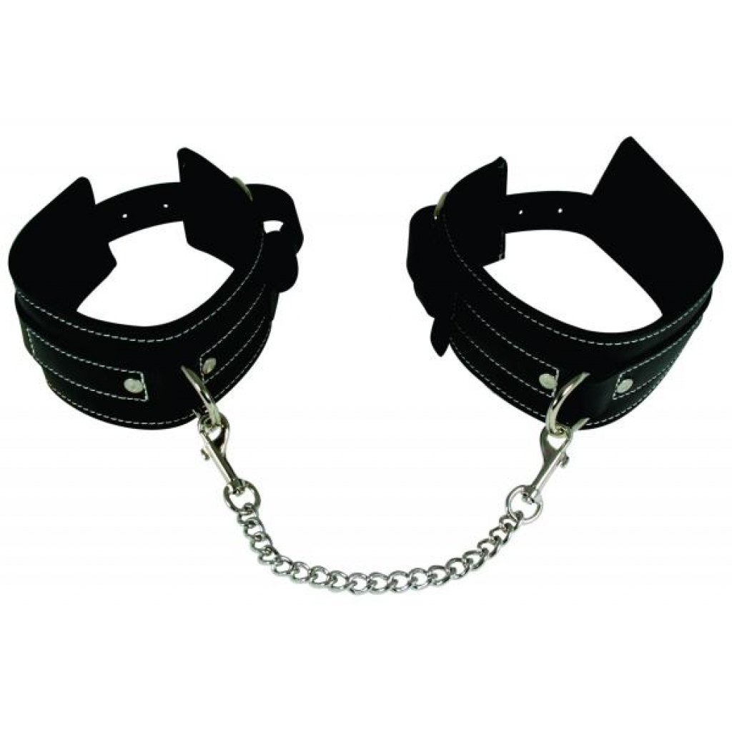 Edge Leather Wrist Restraints - Handcrafted in the USA