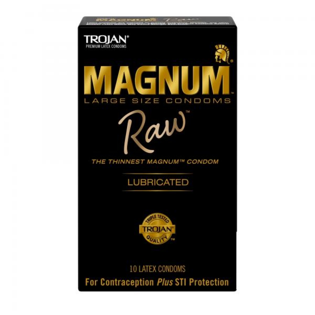 Trojan Magnum Raw - 10 Pack