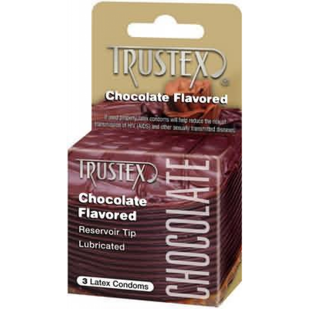 Trustex Chocolate Flavored Condom - 3 Pack