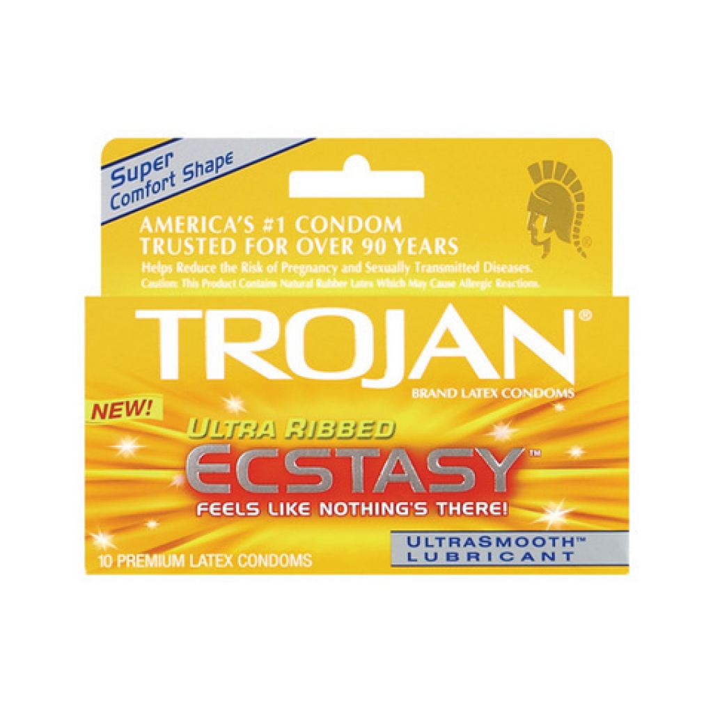 Trojan Stimulations Ecstasy - 10 Pack