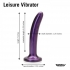 Leisure Vibrating Midnight - Harness-Compatible Dildo