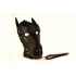 Basic Puppy Play Kit - Black Mask, Tail, and Mitts