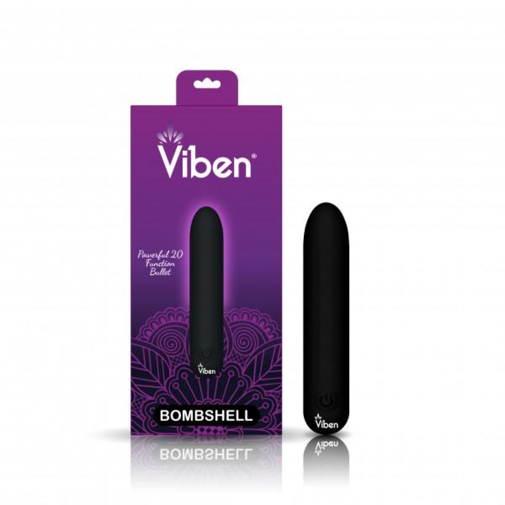 Viben Bombshell Mighty Bullet Vibrator - Black