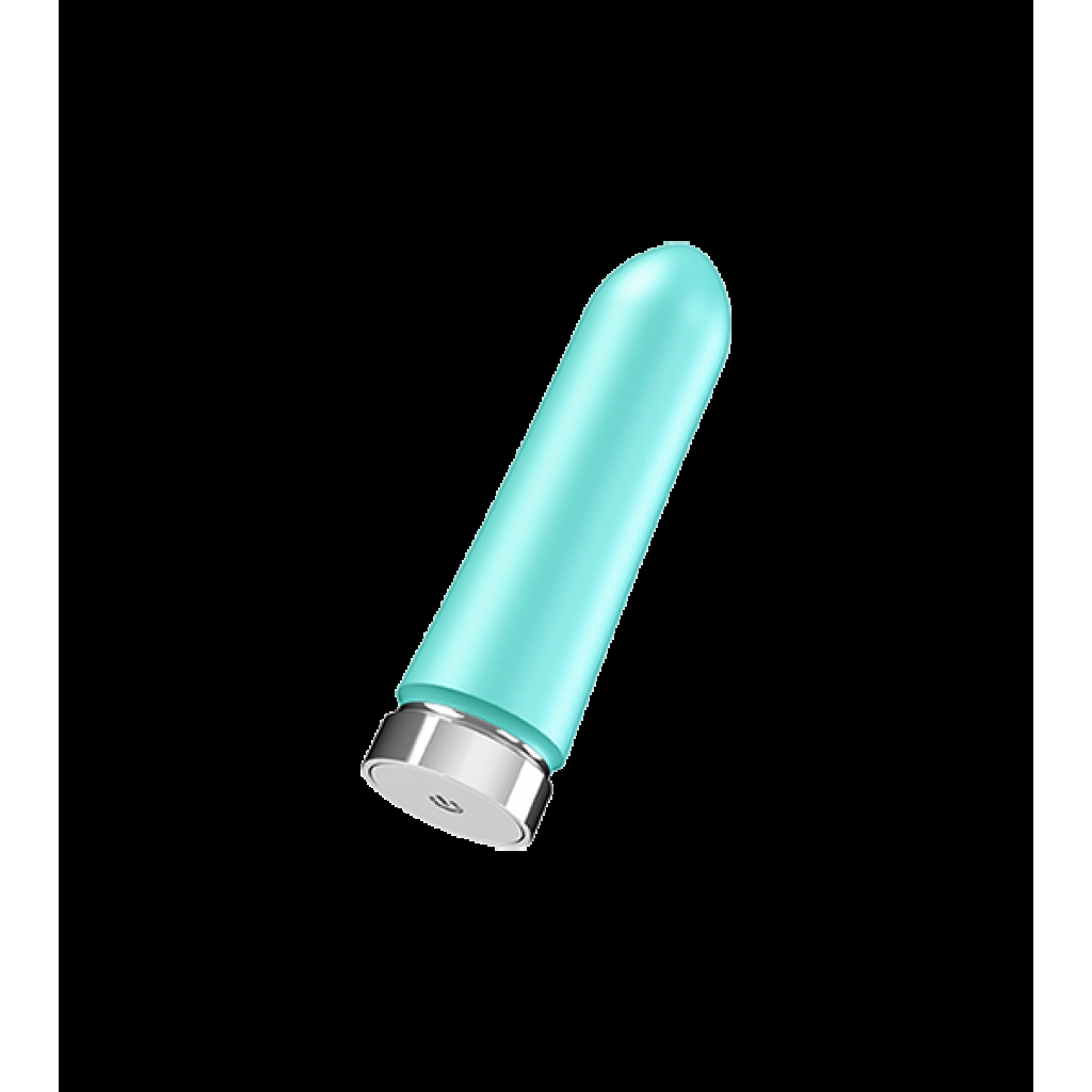 Vedo Bam Rechargeable Bullet Tease Me - Turquoise Blue