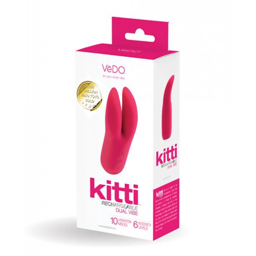 Vedo Kitti Rechargeable Foxy Pink Vibe