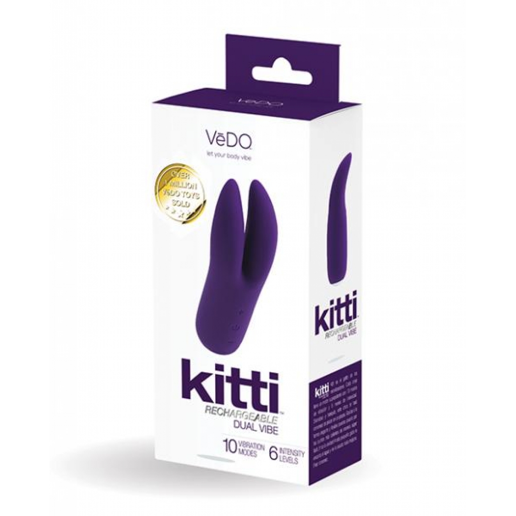 Vedo Kitti Rechargeable Vibe - Deep Purple