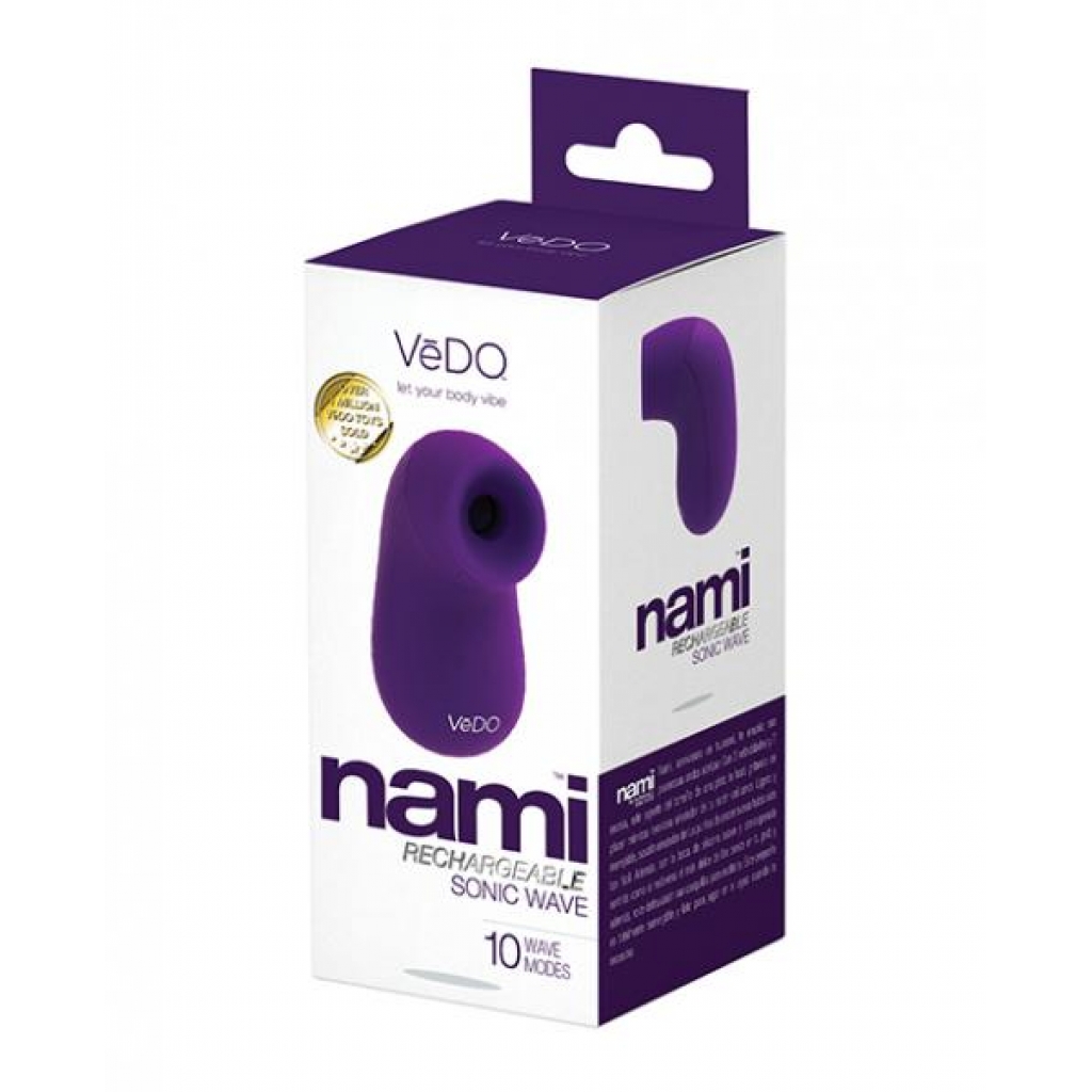 Vedo Nami Sonic Vibe - Purple Rechargeable