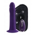 Vedo Diki Vibrating Dildo with Harness - Deep Purple