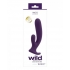 Vedo Wild Rechargeable Dual Vibe - Purple