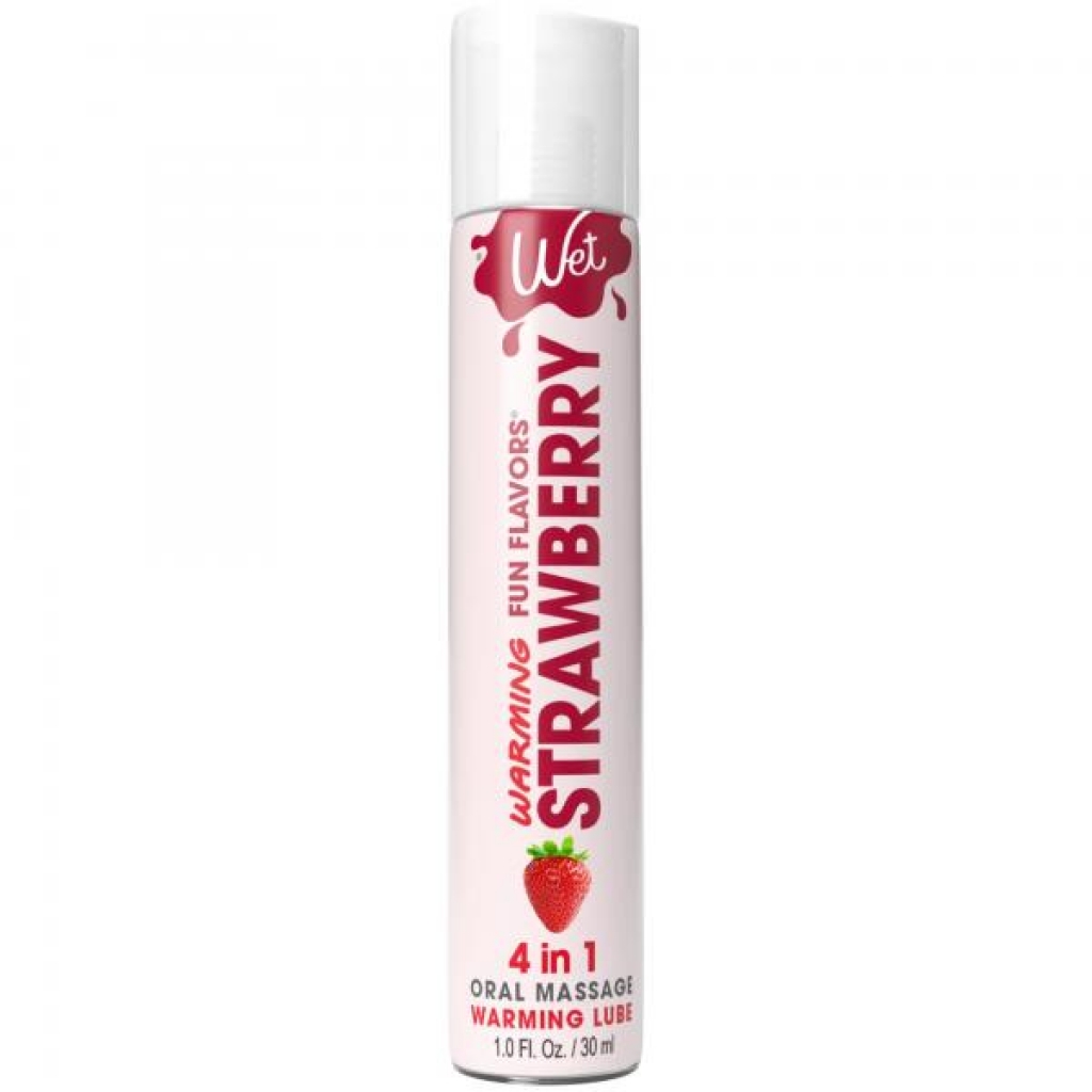 Wet Strawberry Warming Lubricant 1 oz