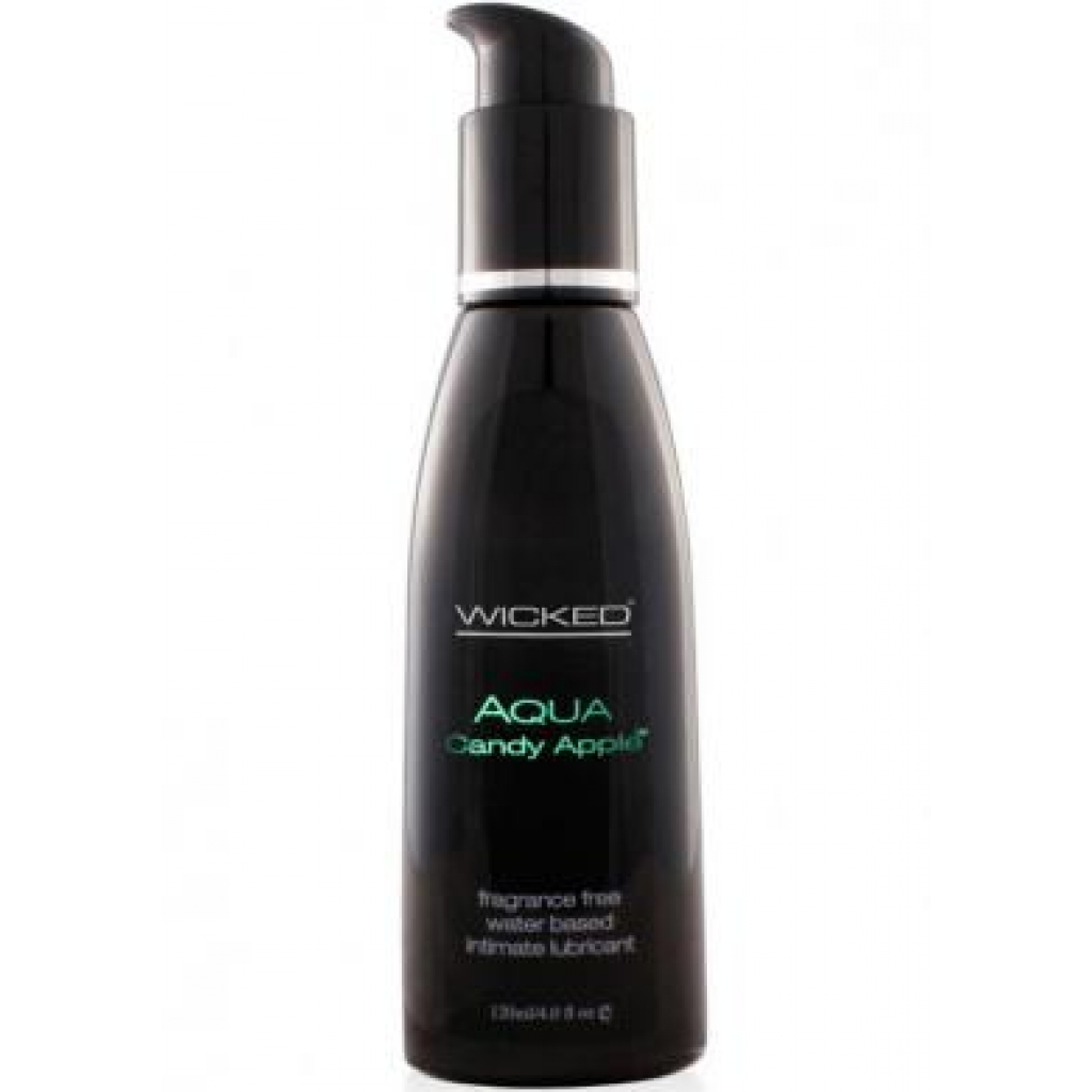 Wicked Aqua Candy Apple Personal Lubricant - 4 oz