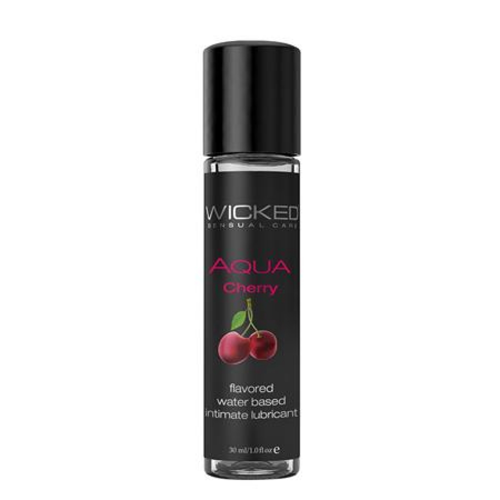 Wicked Aqua Flavored Cherry Lubricant - 1oz