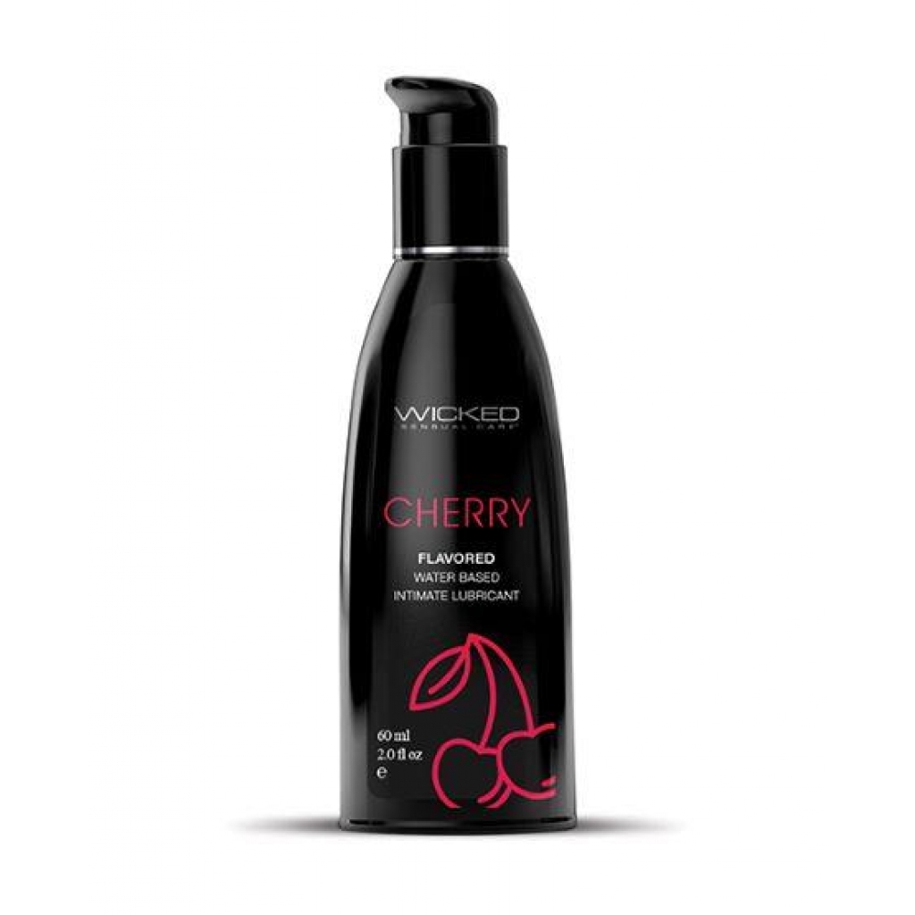 Silky Smooth Water-Based Lubricant in Cherry Flavor