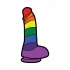 Rainbow Dildo Pin for Fun Accessories