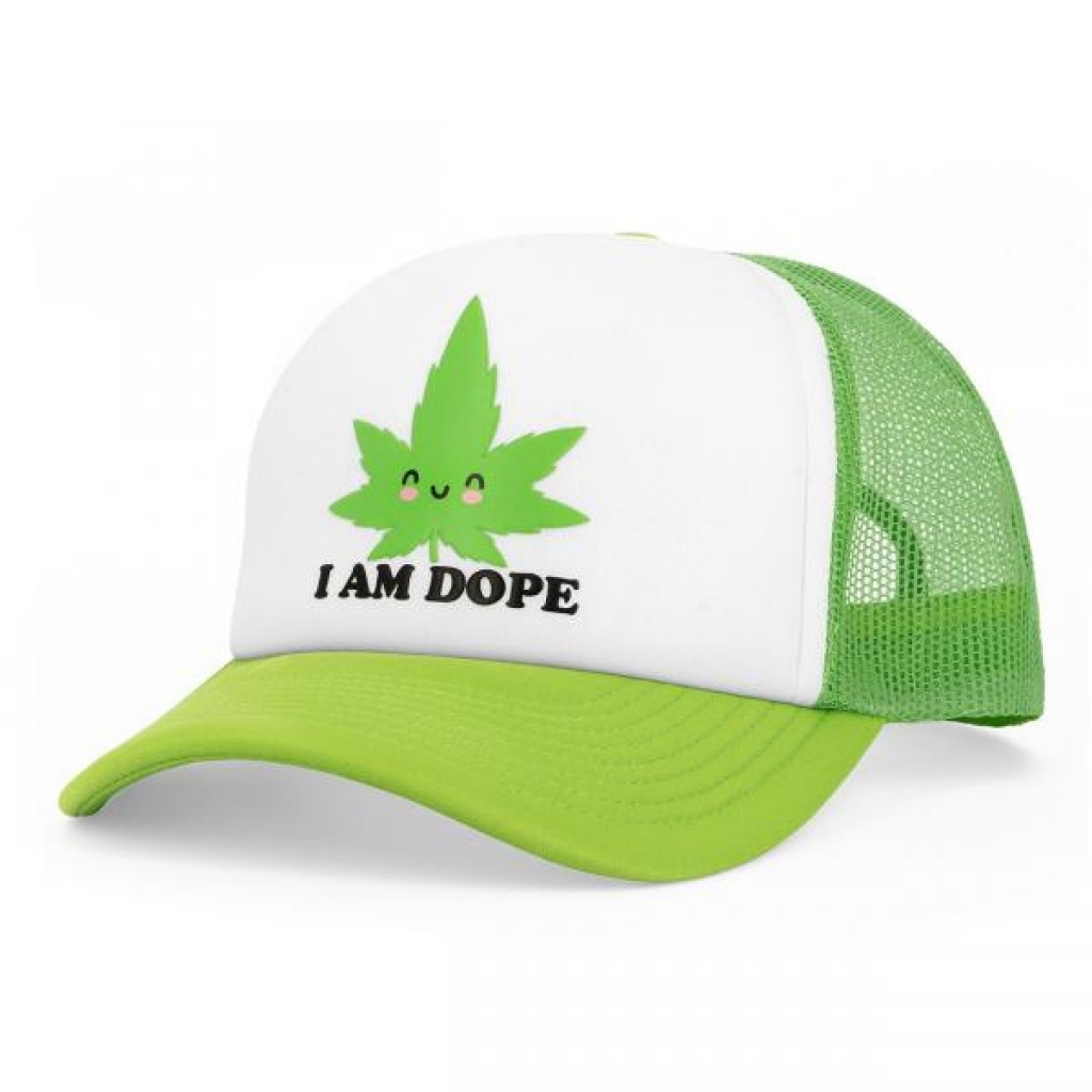 I Am Dope Trucker Hat