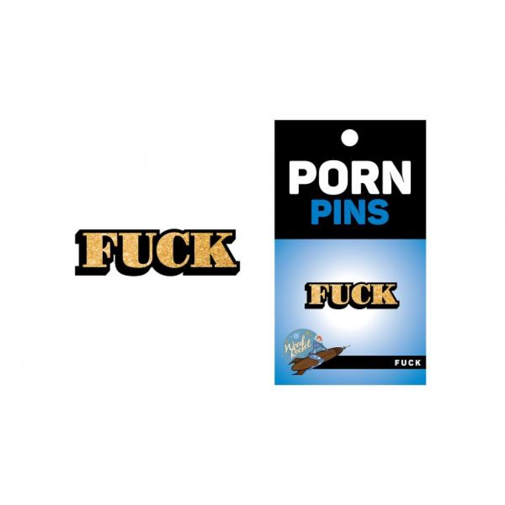 Playful 'Fuck' Pin (Adult Only)