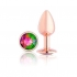 Gems Rosy Gold Anal Plug - Small