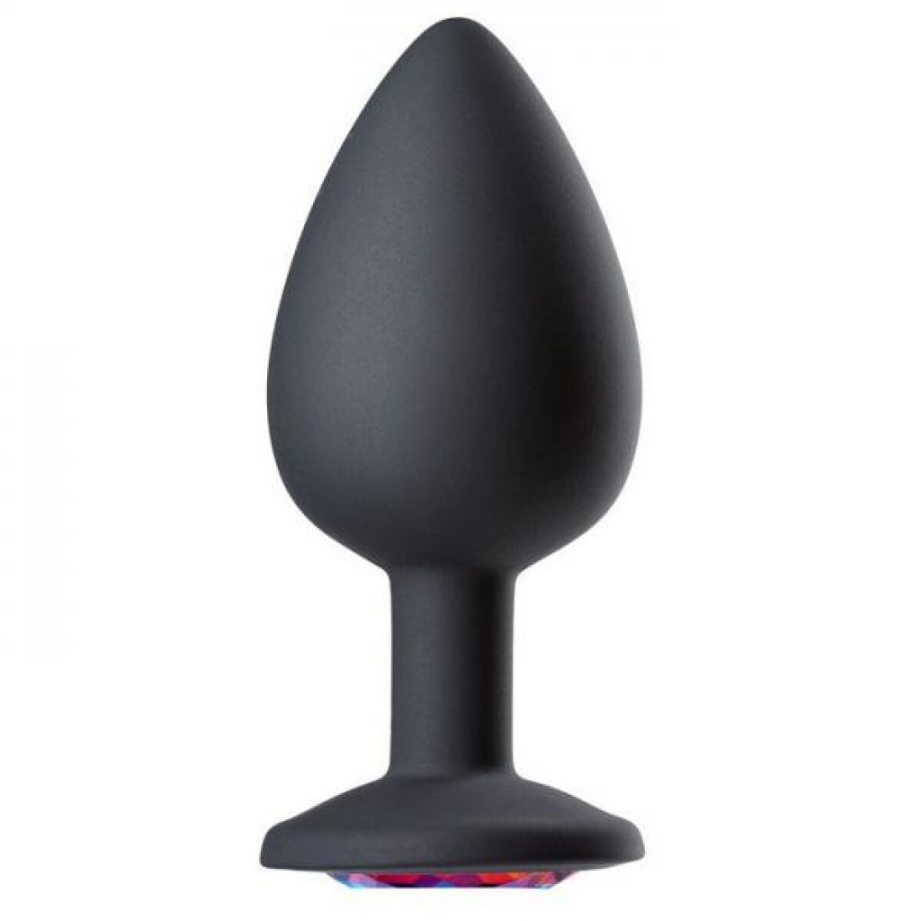 Large Black Silicone Anal Plug from Cloud 9 Gems