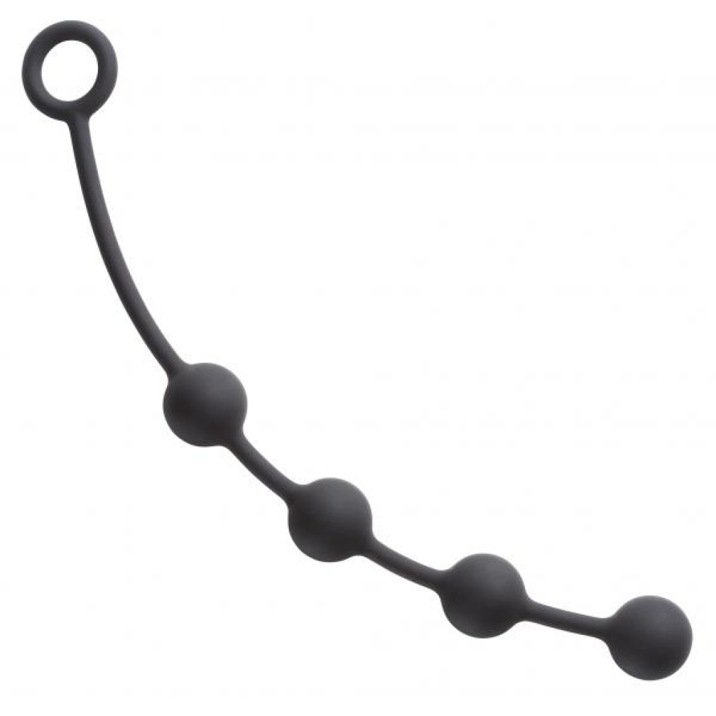 Medium Silicone Anal Bead - Black