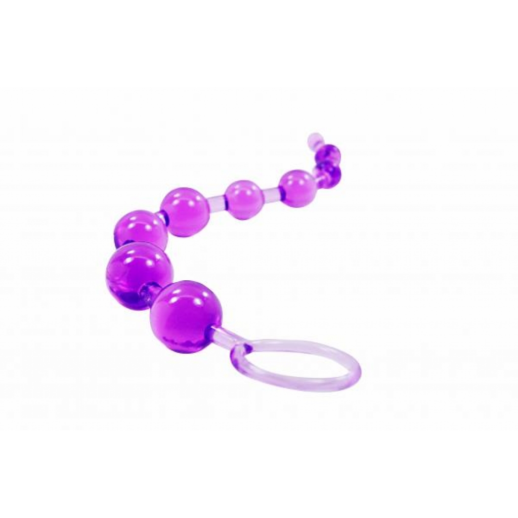 Cloud 9 Classic Anal Beads - Purple