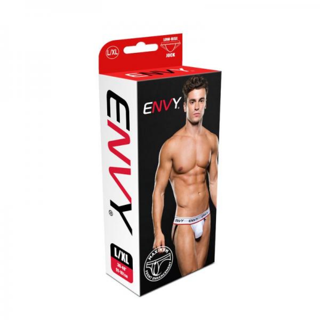 Envy Low-rise Jock - White L/XL