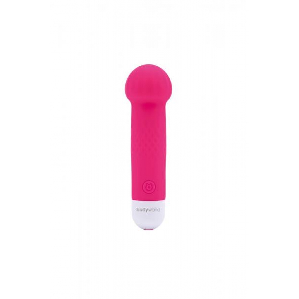 Bodywand Mini Pocket Wand Massager in Neon Pink